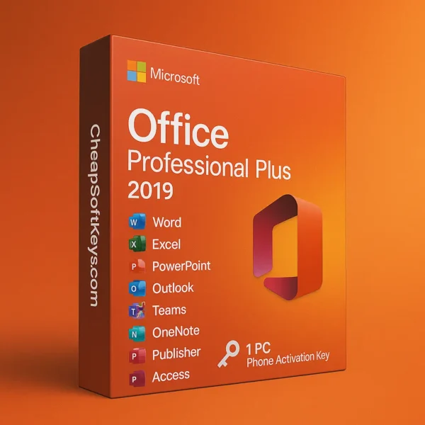 office 2019 pro plus 1pc phone activation license